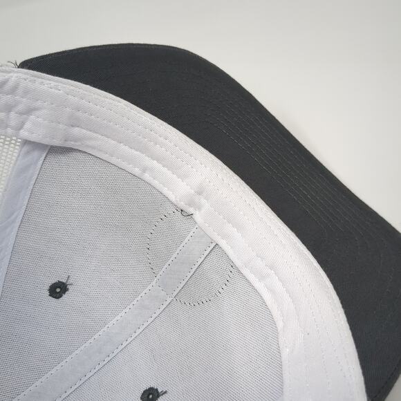 Bridgestone OTR Snapback Trucker Hat Gray One Size Adjustable 6 Panel Richardson - Picture 8 of 10